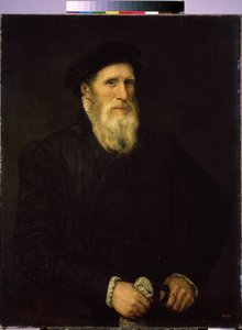 Porträt eines alten Mannes von Lorenzo (attr. to) Lotto