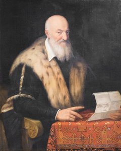Porträt von Quaranta Malvasia, ca. 1570-76
