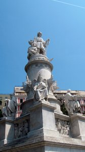 Denkmal zu Ehren des Seefahrers Christoph Kolumbus von Lorenzo Bartolini