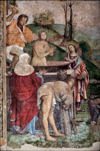 Leben der hl. Cäcilia: Martyrium der hl. Cäcilia, (Detail)