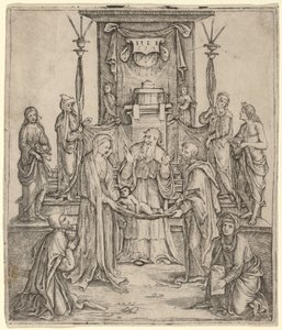 Darstellung Christi von Lorenzo Costa