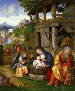 Geburt Christi von Lorenzo Leonbruno