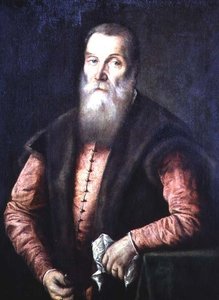 Porträt eines bärtigen Mannes von Lorenzo Lotto