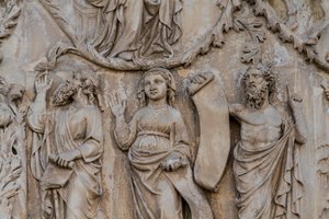 Propheten (Detail) von Lorenzo Maitani