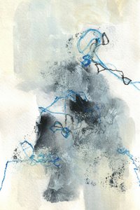 Flüssiges Grau-Blau von Lori Ann Folz