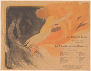 Le Théâtre Libre: Der Rauch, dann die Flamme, 24. Oktober 1895 von Louis Abel Truchet