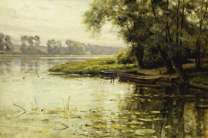Wiese am Flussufer