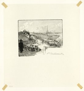 Die Morgendämmerung, Platte vierzehn aus Le Long de la Seine et des Boulevards