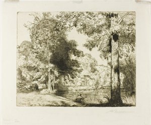 Die Ränder des Lebens von Louis Auguste Lepère