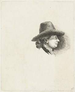 Studienblatt mit Porträts von Louis Bernard Coclers und seiner Familie