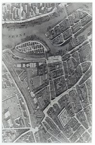 Plan von Paris, bekannt als 