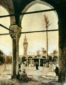 Moschee, Kairo, Ägypten, 1928 von Louis Cabanes