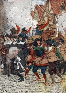 Fronde (1648-1653): Am Tag der Strohhalme am 4.07.1652 wurde das Rathaus niedergebrannt und etwa dreißig Notable, die sich zugunsten von König Ludwig XIV. gewandt hatten, weil sie die Belagerung von Paris beenden wollten, wurden von als Arbeiter verkleidet
