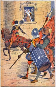 Heinrich IV. in Paris von Louis Charles Bombled