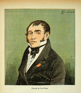 Illustration von Louis Bombled (1862-1927) aus dem Buch „Das Memorial von Saint Helena“ von Graf Emmanuel de Las Cases (1766-1842): Porträt von Las Cases, Privatbesitz