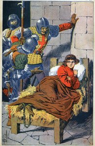 Johanna von Orléans im Gefängnis