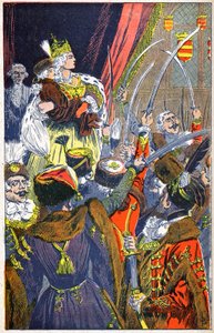 Marie Therese von Österreich und die Ungarn von Louis Charles Bombled