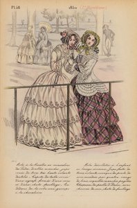 Französische Mode: 1850, 2. Republik