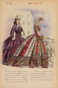 Französische Mode: 1863, Napoleon III von Louis Colas