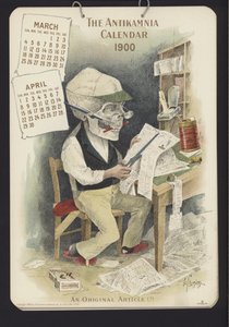 Illustration für Antikamnia Kalender von Louis Crucius or Crusuius