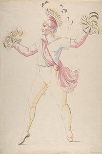 Franconi, wirbelnde Flammenkegel, 1768-1810
