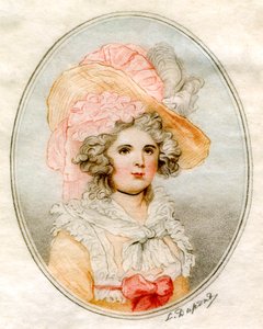 Porträt einer Frau, 18. Jahrhundert von Louis Dupont