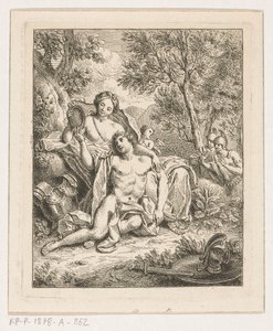 Rinaldo und Armida von Louis Fabritius Dubourg