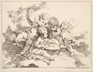 Erde von Louis Felix de la Rue