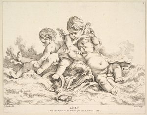 Wasser von Louis Felix de la Rue