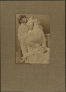 Bedecktes Modell, schlafend von Louis Fleckenstein