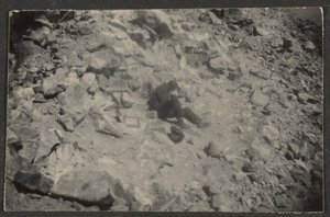 [Figur auf Felsen]