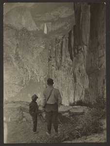 Nevada Falls vom Ledge Trail, Yosemite von Louis Fleckenstein
