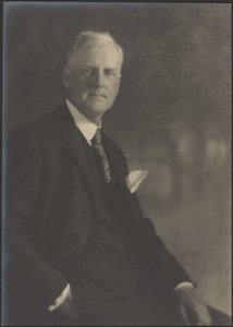 Porträt eines Mannes mit Taschentuch von Louis Fleckenstein