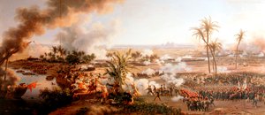 Schlacht bei den Pyramiden, Ägypten, 21. Juli 1798 von Louis Francois Lejeune