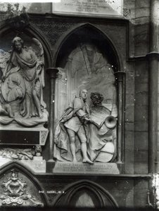 Denkmal für Händel, 1762 von Louis Francois Roubilliac