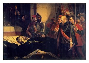 Letztes Tribut an die Grafen Egmont und Hoorn von Louis Gallait