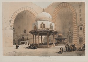Ägypten und Nubien, Band III, Nr. 8: Moschee des Sultans Hassan, Kairo von Louis Haghe