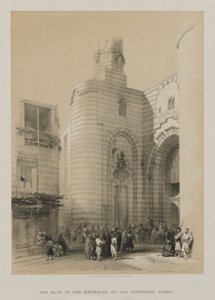 Ägypten und Nubien, Band III: Tor der Metwaleys, Kairo von Louis Haghe