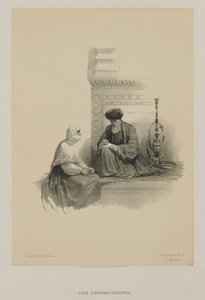 Ägypten und Nubien, Band III: Der Briefschreiber, Kairo, 1849 von Louis Haghe
