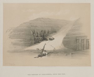 Ägypten und Nubien, Band II: Ausgegrabene Tempel von Abu Simbel, Nubien