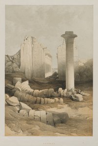 Ägypten und Nubien, Band II: Karnak, 1848 von Louis Haghe