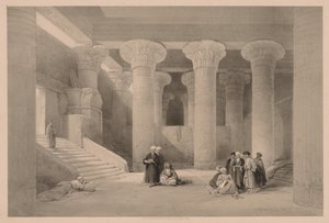 Ägypten und Nubien: Band I - Nr. 24, Tempel von Esneh von Louis Haghe