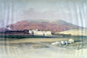 Medinet Abou, Theben, 8. Dezember 1832, Ägypten, 19. Jahrhundert