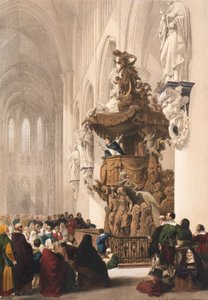 Kanzel in St. Gudule, Brüssel, Blatt 5 aus 