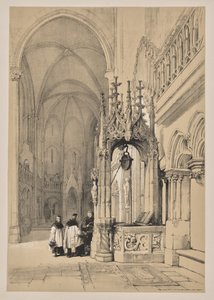 Skizzen in Belgien und Deutschland, Erste Serie, Der Heilige Brunnen im Dom von Regensburg