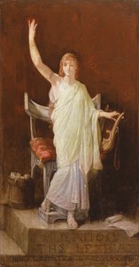 Sappho, 1888 von Louis Hector Leroux