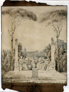Eine Hommage an die Künste von Louis Hippolyte Lebas