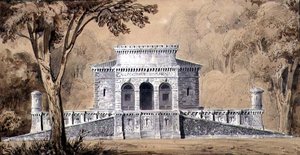 Ansicht der Gendarmerie Imperiale, ca. 1825 von Louis Hippolyte Lebas
