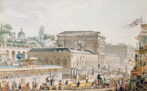 Antiquitäten, die in Herculaneum gefunden und ins Museum von Neapel transportiert wurden, ca. 1782