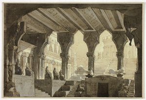 Bühnenbild von Louis Jean Desprez